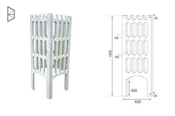 Precast Concrete Tree Guards